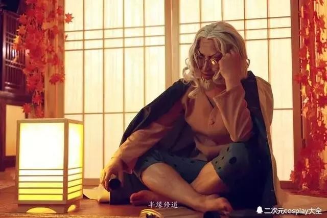 气场全开用心还原cos帅大叔，冥王雷利海贼王cos-10.jpg