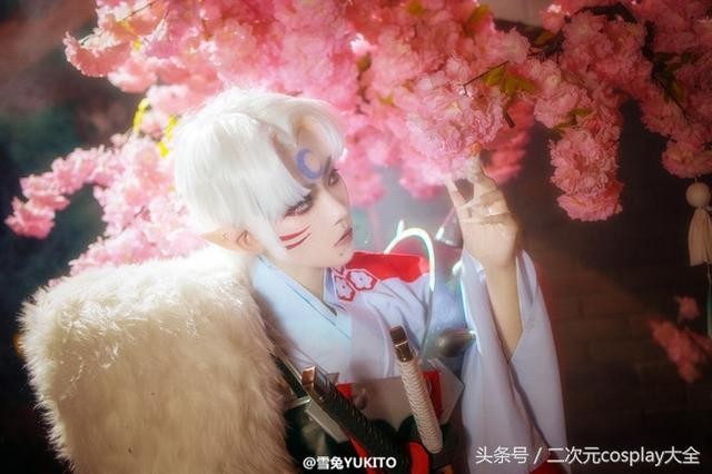阴阳师与犬夜叉联动杀生丸cos，童年男神气场帅气撩到我啦-9.jpg