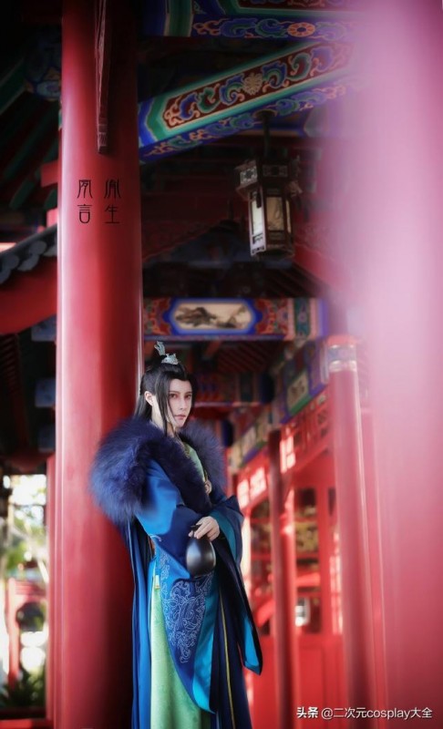 盛世美颜神仙cos，《少年歌行》萧瑟，我家萧老板太好看啦-7.jpg