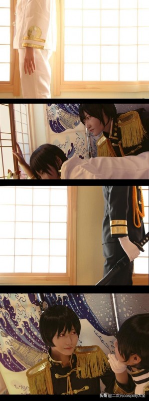 《黑塔利亚》本田菊&本田葵，很有氛围的一组cos-3.jpg