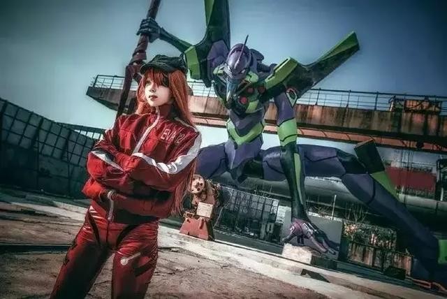 新世纪福音战士明日香cos，气质女神怎么那么好看-3.jpg