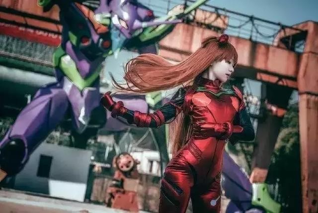 新世纪福音战士明日香cos，气质女神怎么那么好看-6.jpg