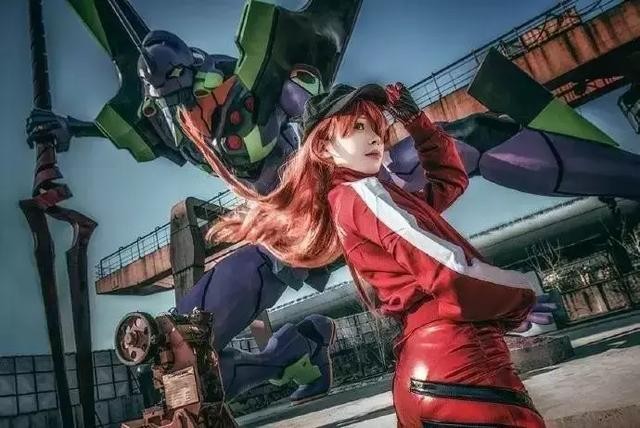 新世纪福音战士明日香cos，气质女神怎么那么好看-5.jpg