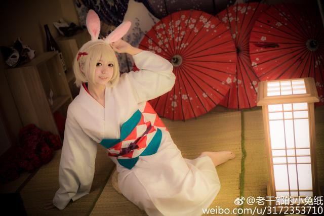 阴阳师可爱超萌山兔cos，来根胡萝卜吧-6.jpg