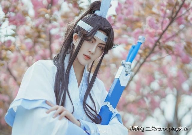 斯文秀雅，《魔道祖师》蓝思追cos，好生俊俏的一少年郎-3.jpg