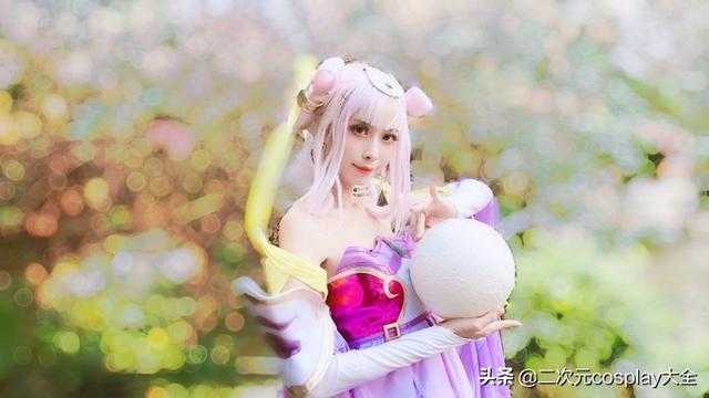 靓丽女神cos王者荣耀嫦娥，绝世舞姬貂蝉，好一个大长腿颜值美女-4.jpg
