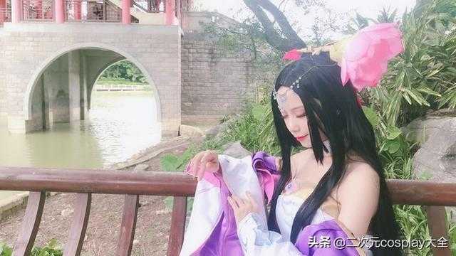 靓丽女神cos王者荣耀嫦娥，绝世舞姬貂蝉，好一个大长腿颜值美女-6.jpg