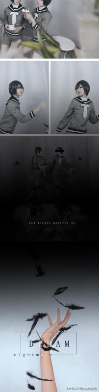 真双子，《黑执事》夏尔cos，双胞胎小可爱太戳我心窝窝了-4.jpg