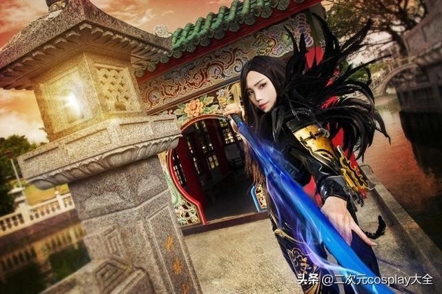 《剑灵》秦义绝cos，气势吸睛，御系范十足瞬间被震撼-6.jpg