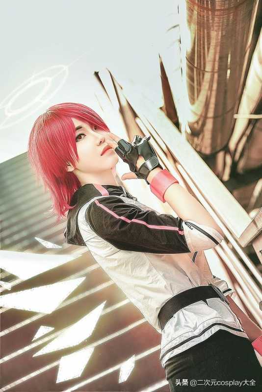 画面感清新，《明日方舟》能天使cos，笑容好甜好温暖-2.jpg