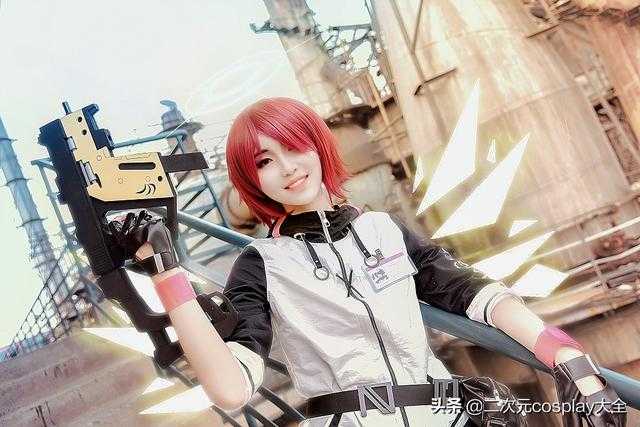 画面感清新，《明日方舟》能天使cos，笑容好甜好温暖-3.jpg