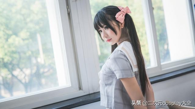 清甜可人JK制服美少女，校园小可爱，太甜啦-3.jpg