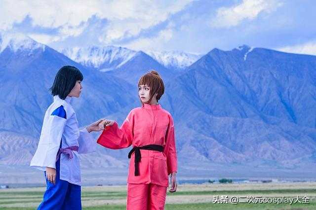 《千与千寻》琥珀川&千寻cos，青海湖敦煌一线，这意境好美-7.jpg