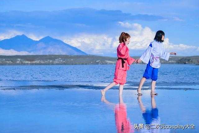 《千与千寻》琥珀川&千寻cos，青海湖敦煌一线，这意境好美-10.jpg