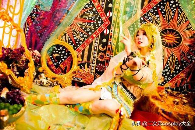 舞娘觉醒花阳cos，异域风格，笑容清甜甜画面感吸睛-6.jpg