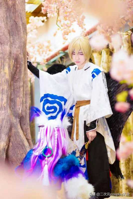 很甜很美好的《阴阳师》妖狐，大天狗cos，摸头杀简直太可爱了-2.jpg