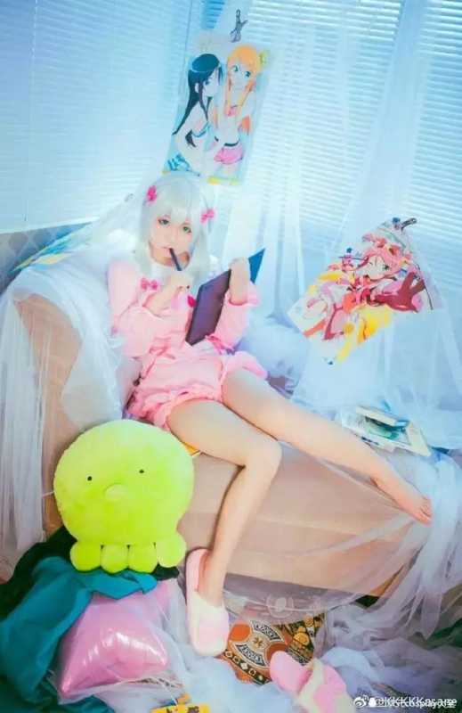 《埃罗芒阿老师》和泉纱雾cos，敲可爱萝莉戳中了我的小心心-4.jpg