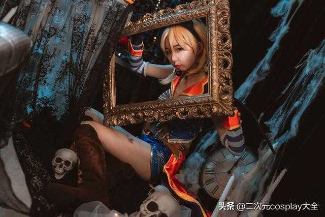 万圣节觉醒，《lovelive》绚濑绘里，特别有氛围的一组cos-8.jpg
