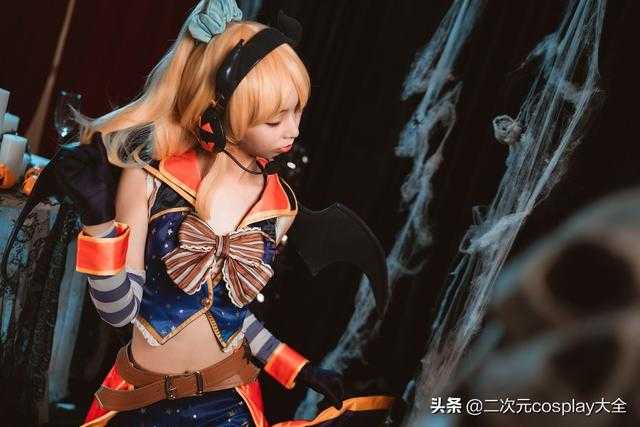 万圣节觉醒，《lovelive》绚濑绘里，特别有氛围的一组cos-6.jpg