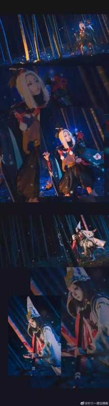 阴阳师手游黑白童子cos，好可爱的一对正太和萝莉！-4.jpg