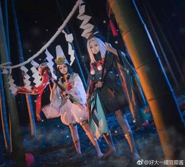 阴阳师手游黑白童子cos，好可爱的一对正太和萝莉！-9.jpg