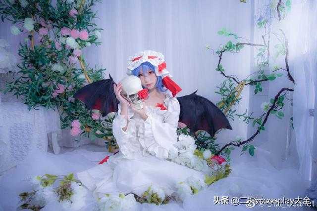 纯美小可爱，《东方project》蕾米莉亚，气质太有魅力啦-2.jpg
