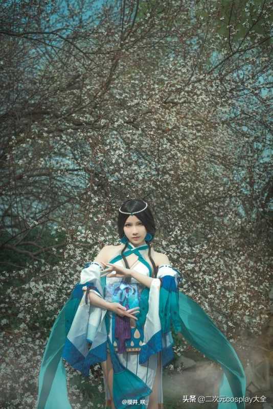 《阴阳师》八百比丘尼，苍之雀羽cos，娇美雅致尽显女神之美！-6.jpg