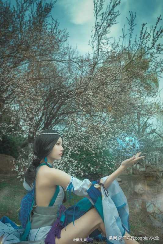 《阴阳师》八百比丘尼，苍之雀羽cos，娇美雅致尽显女神之美！-5.jpg