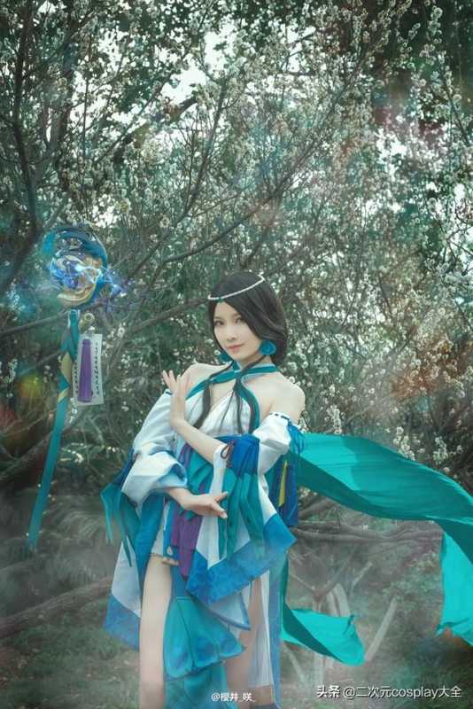《阴阳师》八百比丘尼，苍之雀羽cos，娇美雅致尽显女神之美！-7.jpg