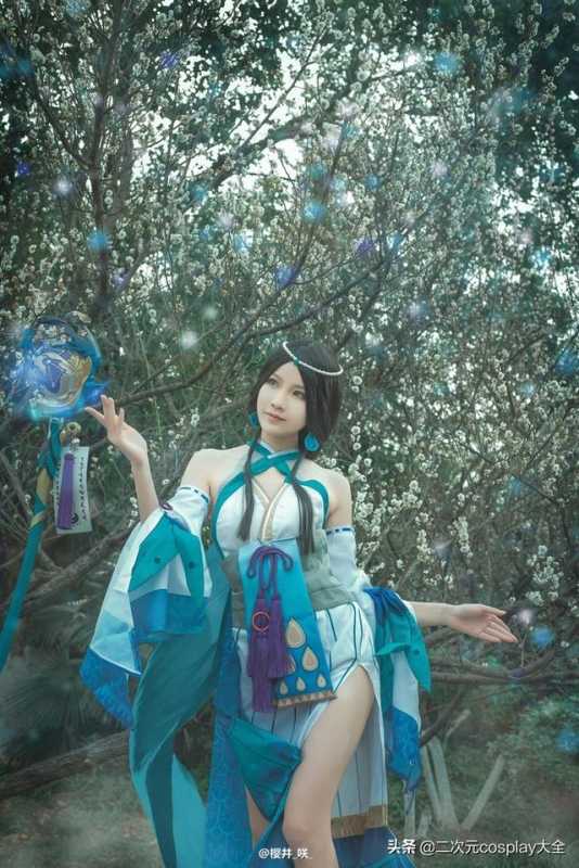 《阴阳师》八百比丘尼，苍之雀羽cos，娇美雅致尽显女神之美！-8.jpg