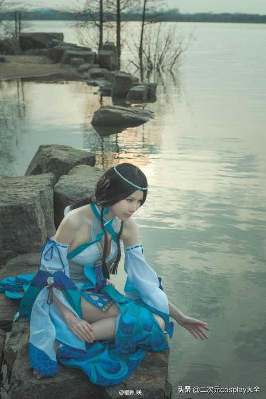 《阴阳师》八百比丘尼，苍之雀羽cos，娇美雅致尽显女神之美！-11.jpg