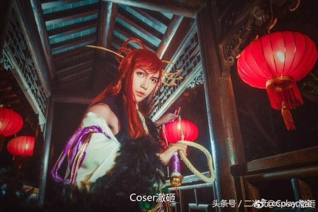 古风如画梦间集cos，倾城美貌好一个妖娆毒龙银鞭-4.jpg