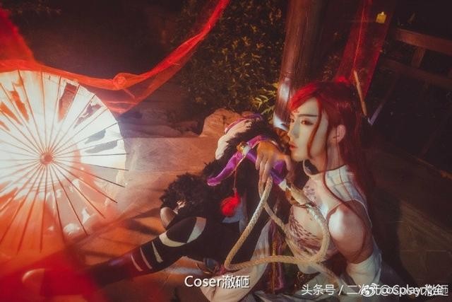 古风如画梦间集cos，倾城美貌好一个妖娆毒龙银鞭-9.jpg