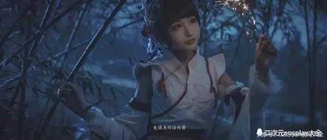 笑醉狂言酒中仙，剑网三朔雪丐萝cos灵秀可爱-1.jpg
