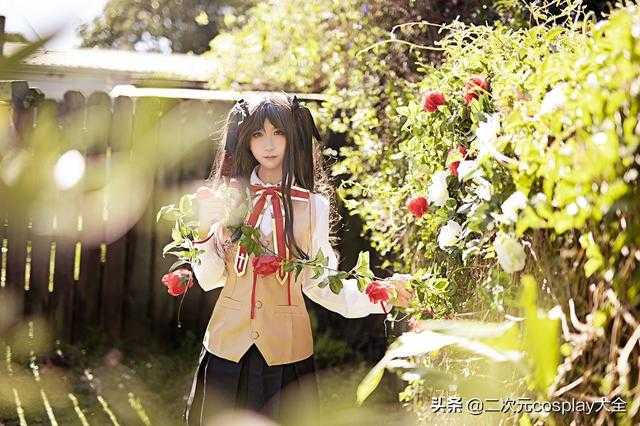 伪娘小哥哥cos远坂凛，清新可爱，这也太美好了吧-6.jpg