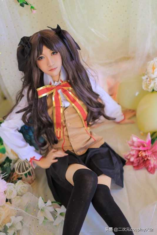 伪娘小哥哥cos远坂凛，清新可爱，这也太美好了吧-9.jpg