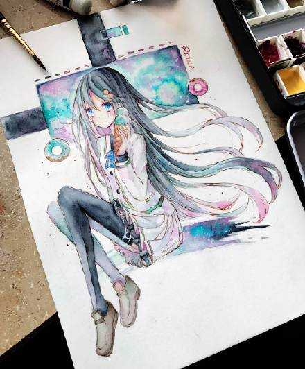 梦幻的配色，德国画师raemion笔下的二次元美少女-4.jpg