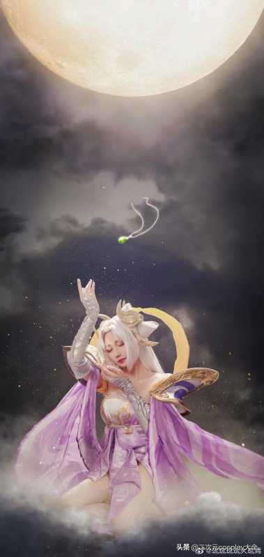 《王者荣耀》嫦娥女神cos，神还原！像是从游戏里走出来的小姐姐-5.jpg