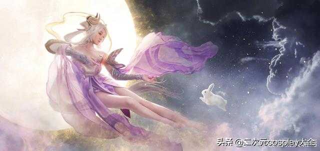 《王者荣耀》嫦娥女神cos，神还原！像是从游戏里走出来的小姐姐-3.jpg