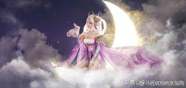 《王者荣耀》嫦娥女神cos，神还原！像是从游戏里走出来的小姐姐-6.jpg
