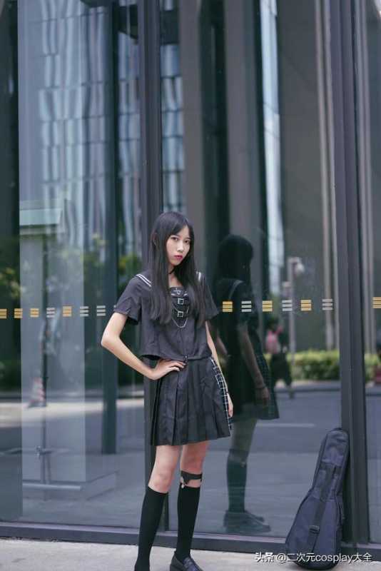 JK美少女，太帅太有气势啦，头发飘起来特别有感觉-5.jpg
