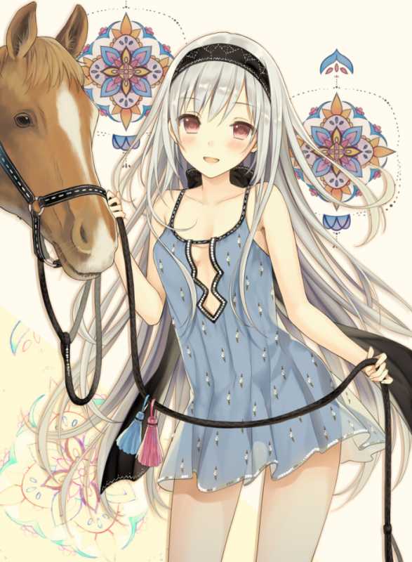 动漫美图：二次元美少女和她们的“萌宠”，柴犬笑容治愈人心-4.jpg