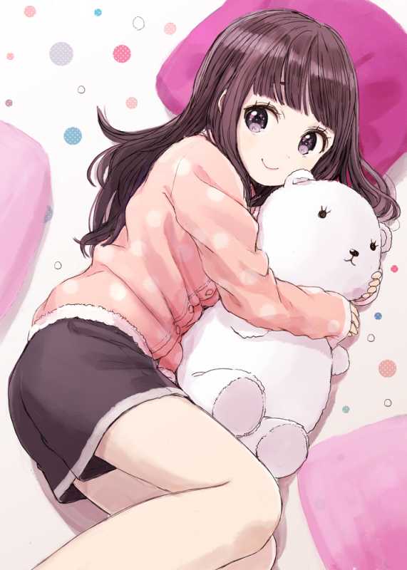 动漫美图：二次元美少女和她们的“萌宠”，柴犬笑容治愈人心-13.jpg