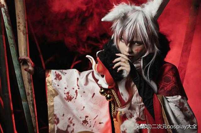 眼神犀利！《阴阳师》妖狐cos，这无与伦比的帅气与魅力-8.jpg