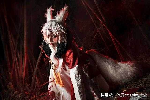 眼神犀利！《阴阳师》妖狐cos，这无与伦比的帅气与魅力-7.jpg