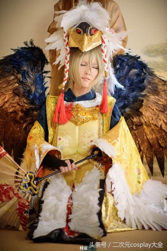 唯美惊艳阴阳师大天狗cos，盛世美颜好一个帅气的大天狗-2.jpg