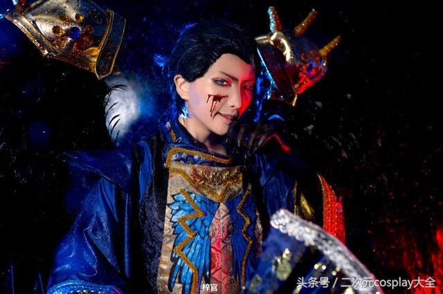 唯美惊艳阴阳师大天狗cos，盛世美颜好一个帅气的大天狗-6.jpg