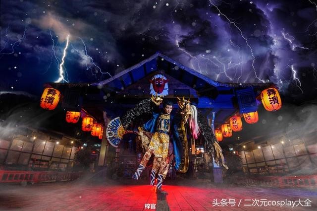 唯美惊艳阴阳师大天狗cos，盛世美颜好一个帅气的大天狗-5.jpg