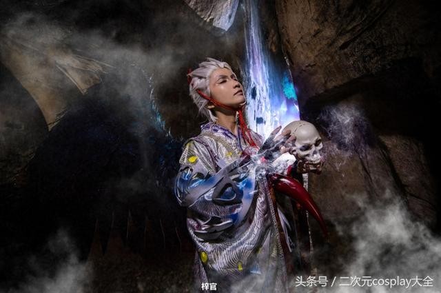 唯美惊艳阴阳师大天狗cos，盛世美颜好一个帅气的大天狗-10.jpg