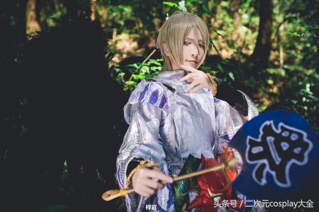 唯美惊艳阴阳师大天狗cos，盛世美颜好一个帅气的大天狗-13.jpg